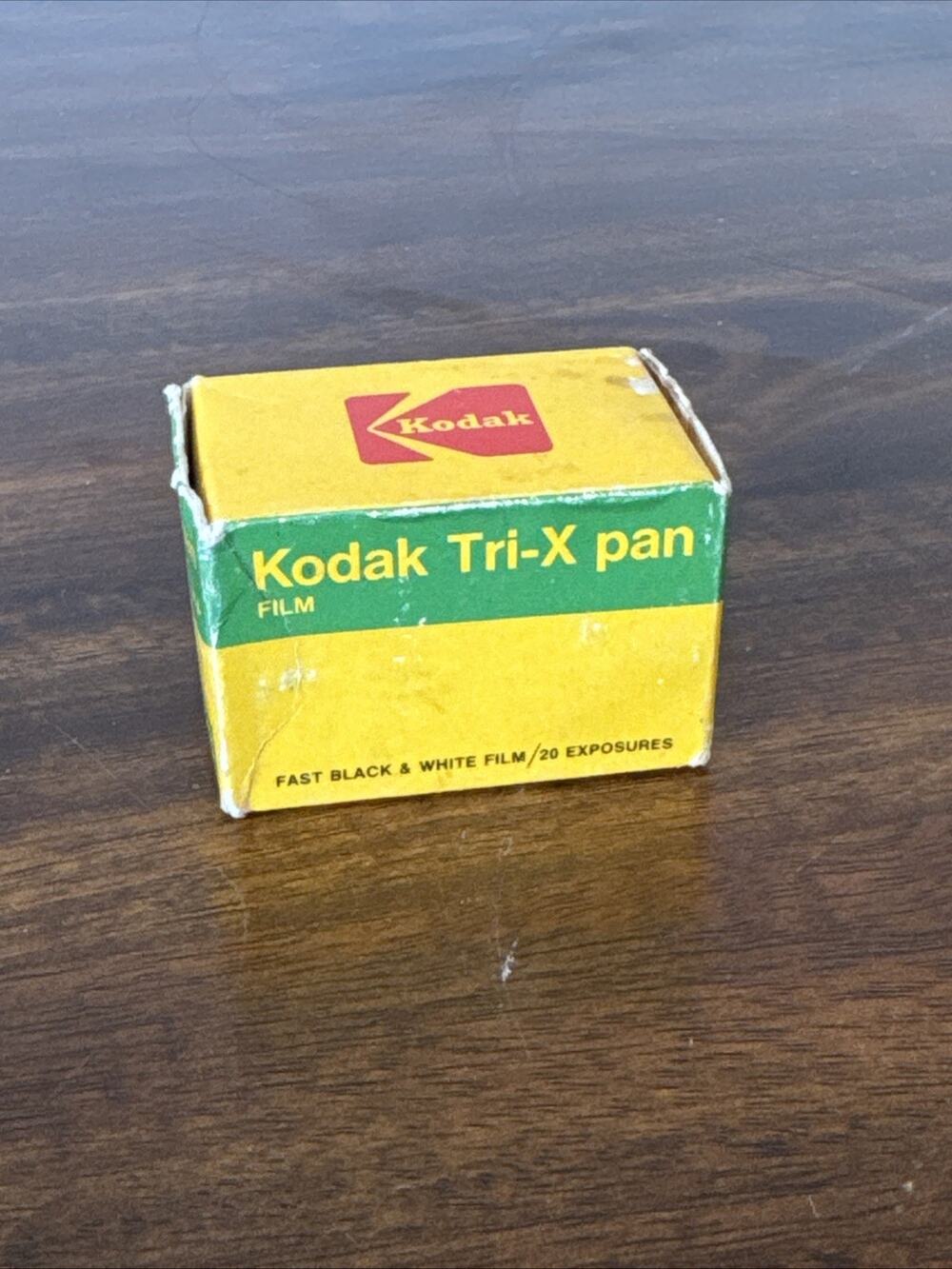 Vintage Kodak Tri-X Pan B&W TX 135-20 ~Sealed Box ~ Exp.06/1986